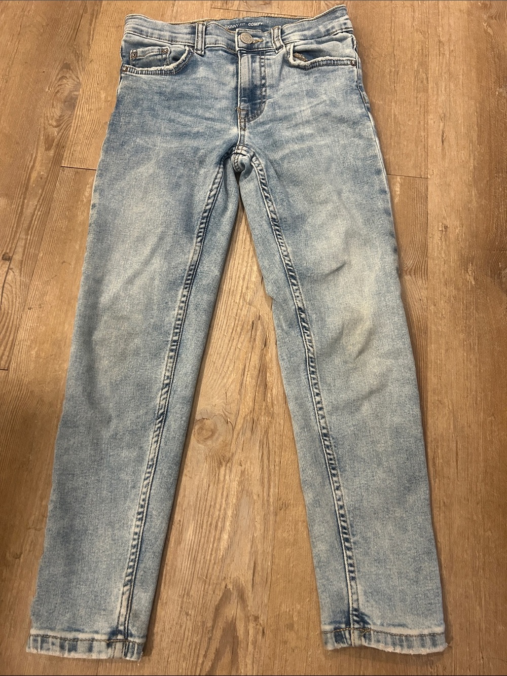 Zara Kids Light Wash Skinny Jeans